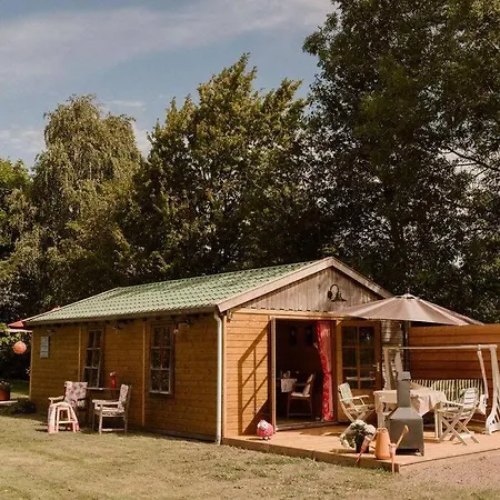 Natuurhuisje In Het Weiland Topweer Exterior photo
