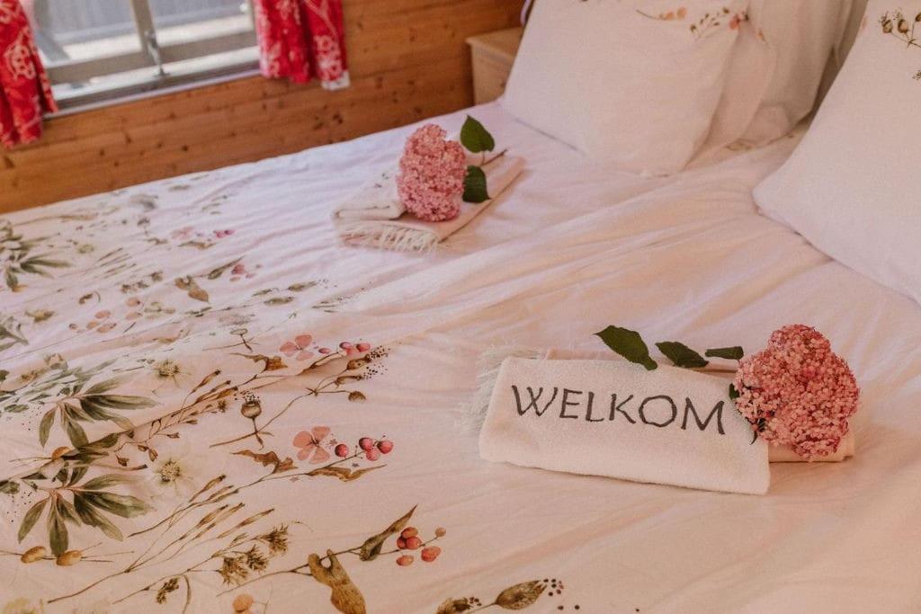 Hébergement de vacances Natuurhuisje In Het Weiland Topweer